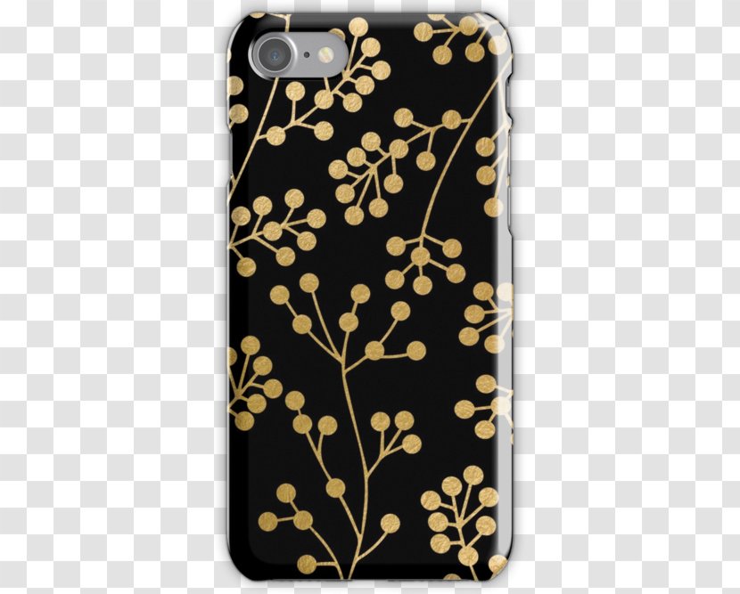 Mobile Phone Accessories Rectangle Phones Black M IPhone - Floral Patern Transparent PNG