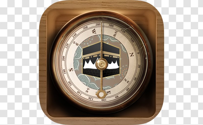 Compass Clock - Wall - Design Transparent PNG