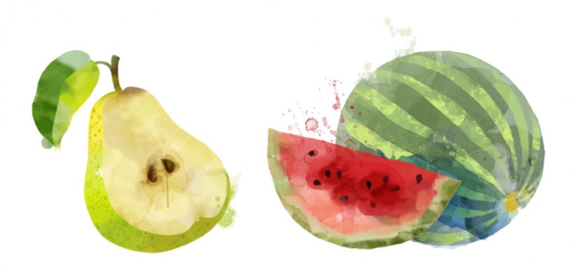 Watercolor Painting Fruit - Food - Passionfruit Transparent PNG