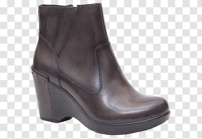 Shoe Leather Boot Buskin Footwear - Botina Transparent PNG