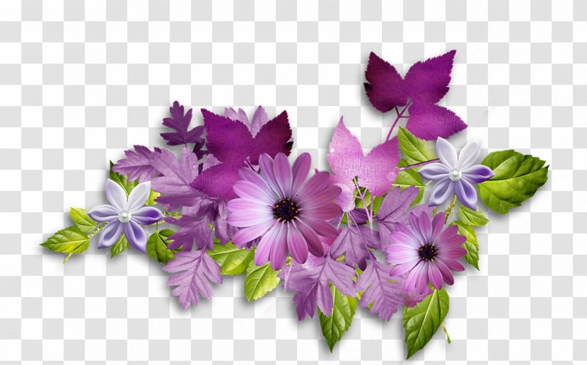 Flower Paper Clip Art - Violet - Women Day Floral Transparent PNG