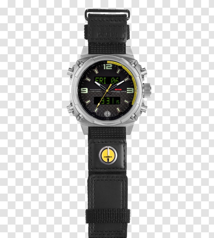 Analog Watch Military Chronograph Strap - French Man Coloring Pages Transparent PNG