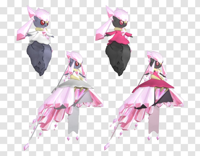 Pokémon X And Y Omega Ruby Alpha Sapphire GO Diancie - Frame - Pokemon Go Transparent PNG