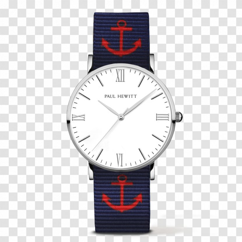 Watch Paul Hewitt Sailor Line Bracelet Burberry BU7817 Daniel Wellington - Blue Transparent PNG