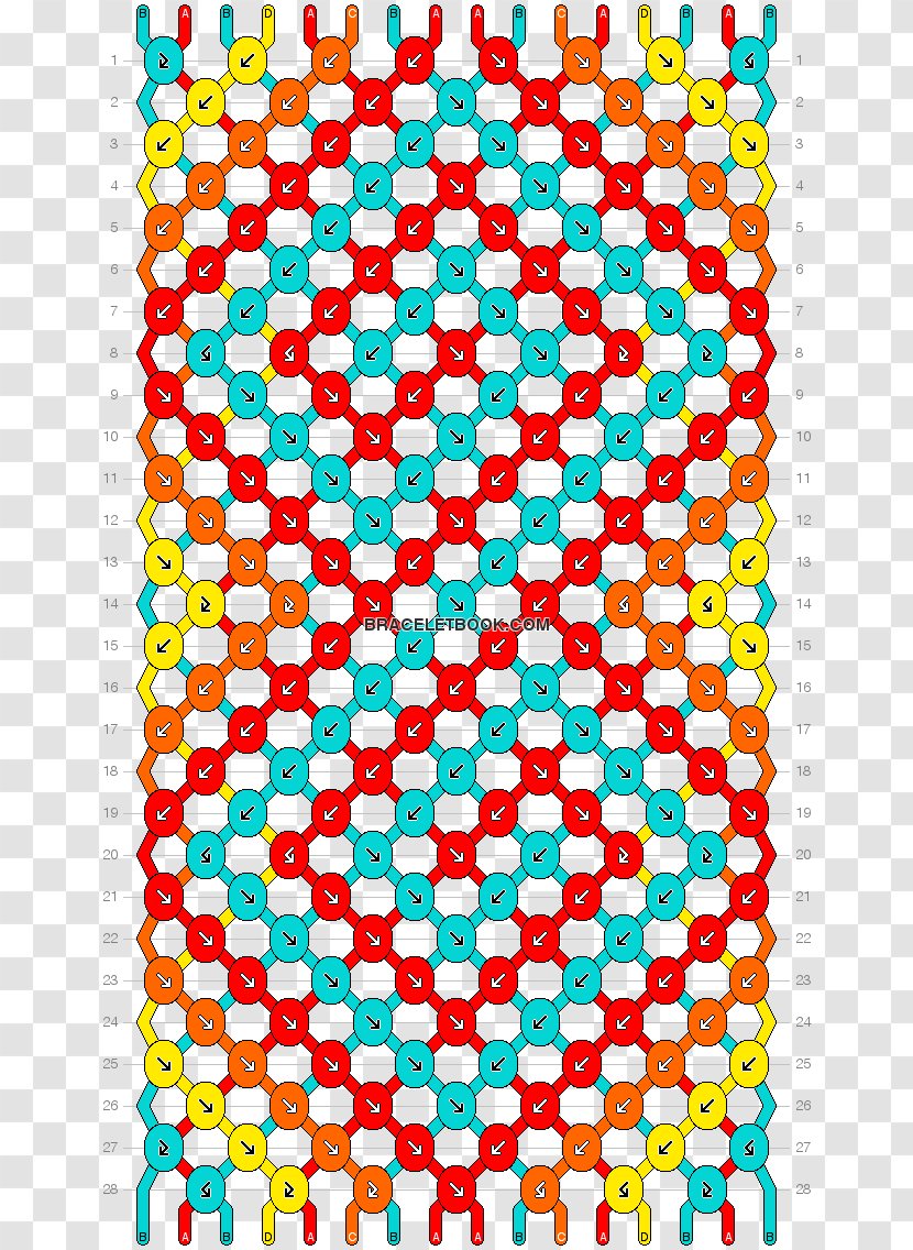 Friendship Bracelet Knot One Friend To Another - Symmetry - Pattern Transparent PNG