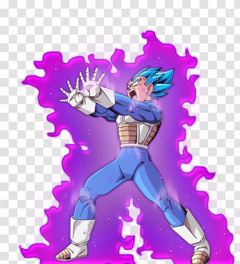 Vegeta Goku Trunks Super Saiyan - Kamehameha - Blue Wind Transparent PNG