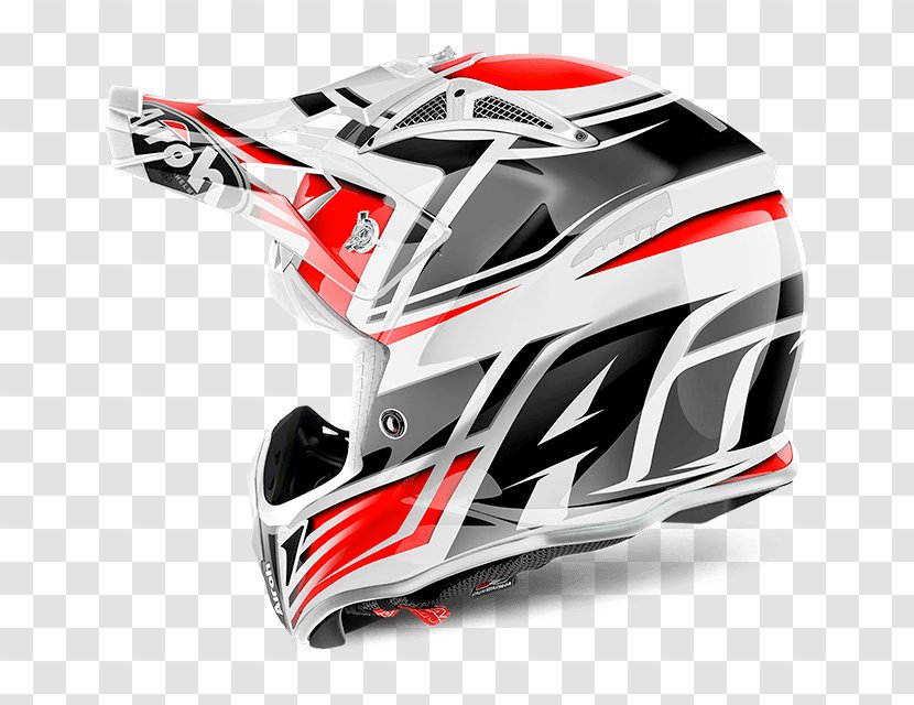 Motorcycle Helmets AIROH Italy - Sports Equipment Transparent PNG