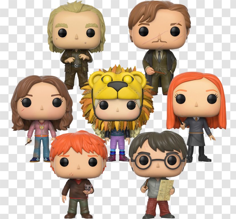 Ginny Weasley Remus Lupin Funko Nymphadora Draco Malfoy - Action Toy Figures - Harry Potter Transparent PNG