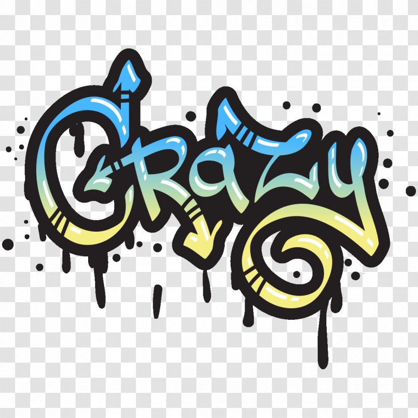 Crazy Graffiti Drawing - Heart - Origami Art Transparent PNG