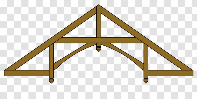 Timber Roof Truss Framing Hammerbeam - Structure Transparent PNG
