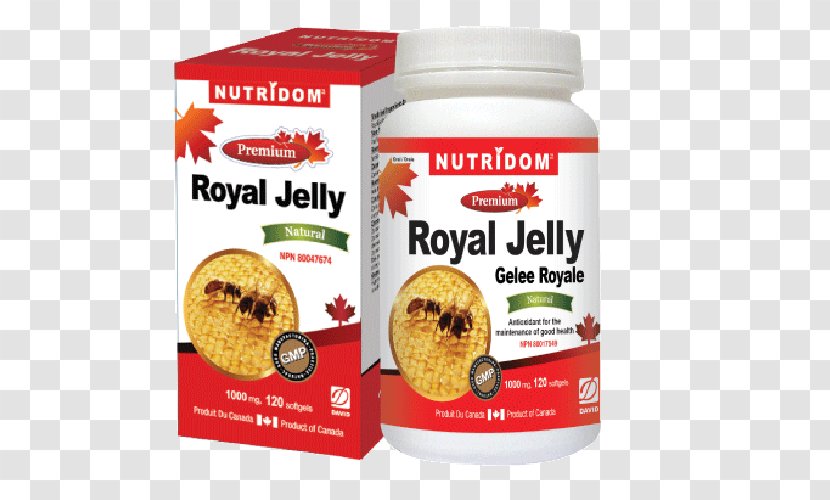 Royal Jelly Ginseng Food Capsule Bee - Price - Box Jellyfish Transparent PNG