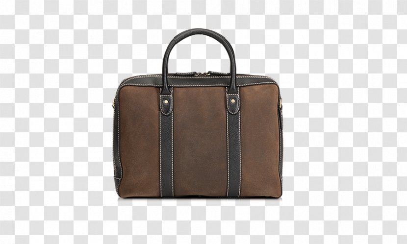 Briefcase Leather Handbag Messenger Bags - Bag Transparent PNG