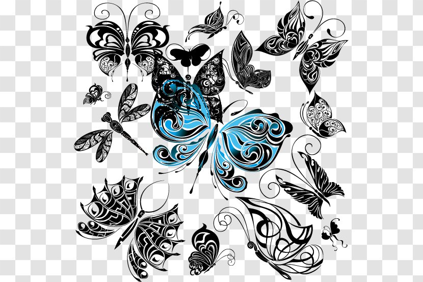 Hesperioidea Totem Clip Art - Butterfly Transparent PNG