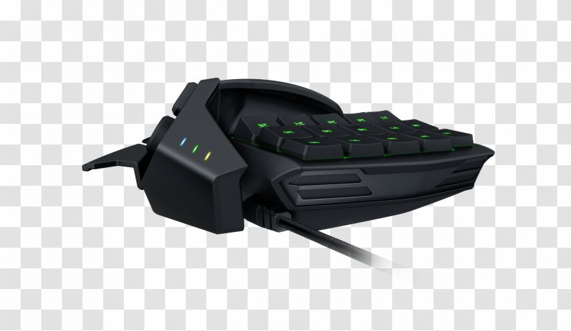 Computer Keyboard Razer Tartarus Chroma Gaming Keypad Orbweaver - Technology Transparent PNG