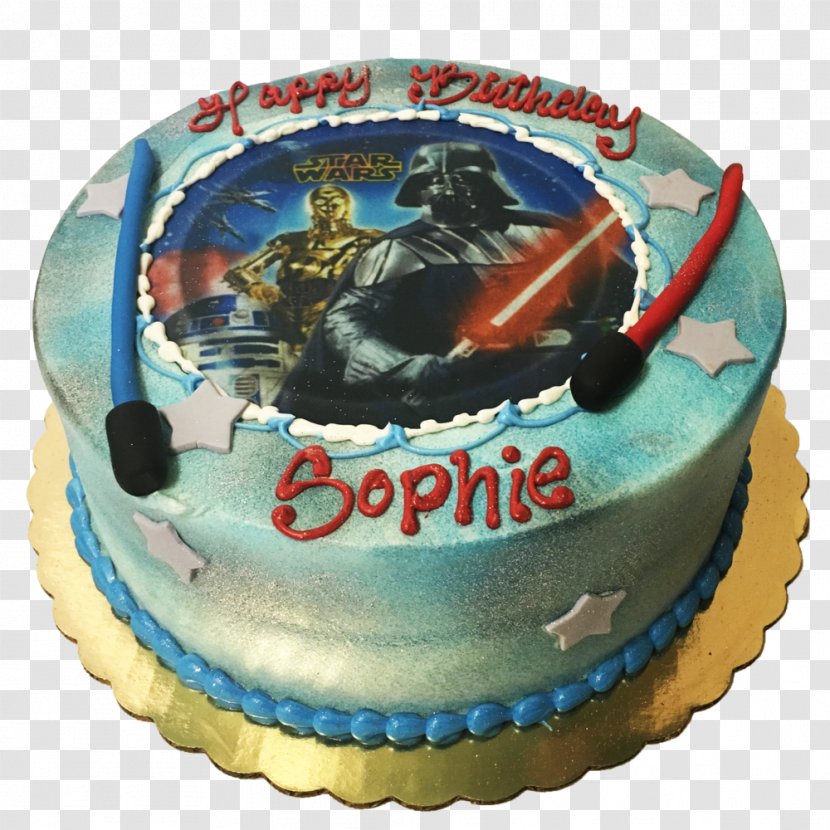 Birthday Cake Cupcake Bakery Decorating - Star Wars Cupcakes Transparent PNG