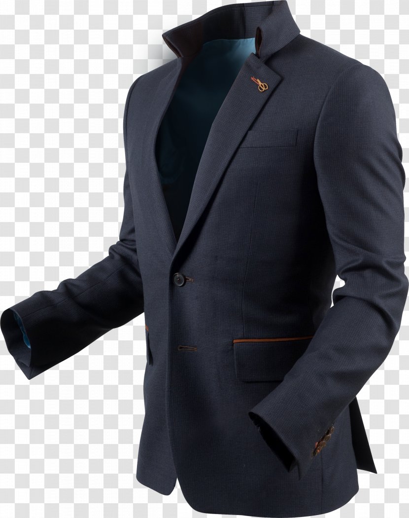 Blazer Jacket Gentleman Button Clothing - Boutique - Low Collar Transparent PNG