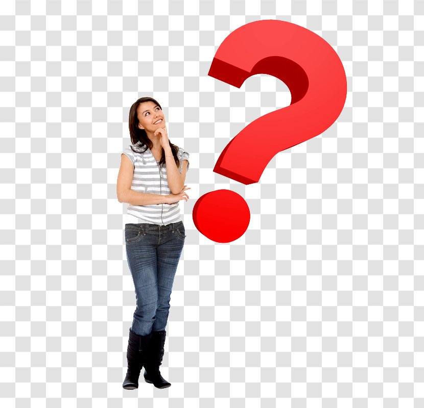 Doubt Question Woman Child Person - Emotion Transparent PNG