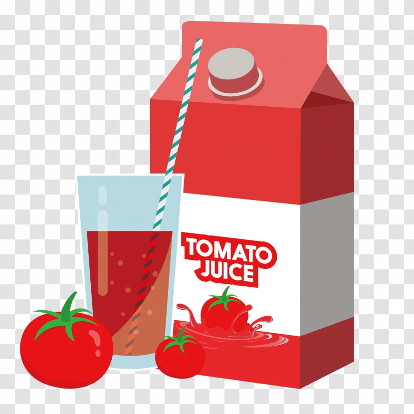 Tomato Juice Clip Art - Food - Vector Transparent PNG