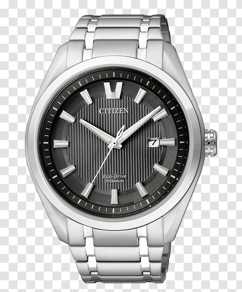 Eco-Drive Citizen Watch Holdings Clock - Titanium Transparent PNG