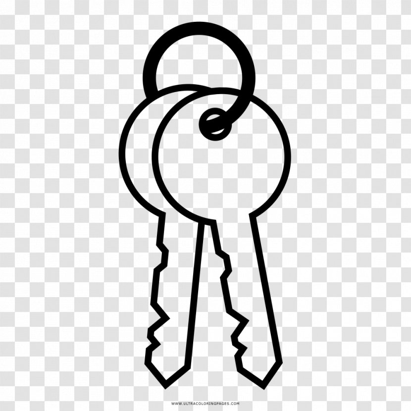 Coloring Book Drawing Key Paint Transparent PNG