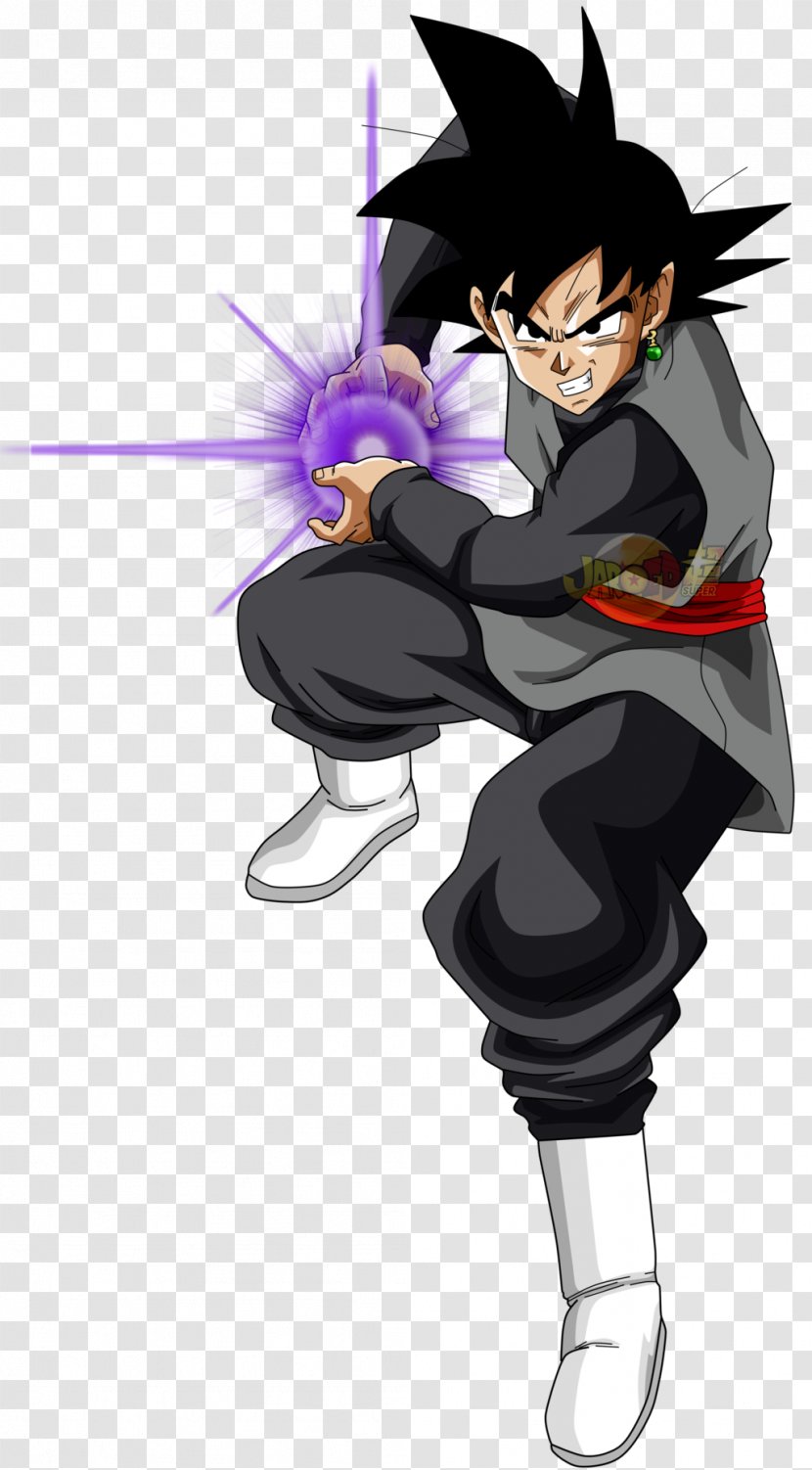 Goku Black Vegeta Trunks Super Saiya - Watercolor Transparent PNG