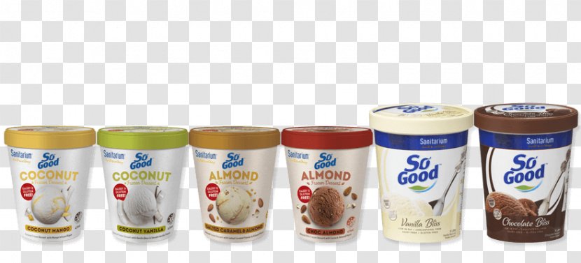 Ice Cream Almond Milk Coconut Rice - Substitute - Nourishing Soup Transparent PNG