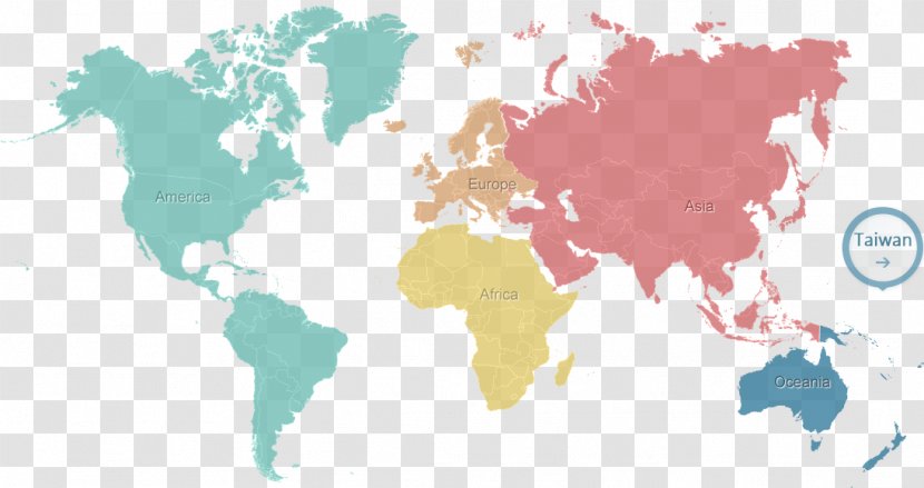 World Map Country Transparent PNG