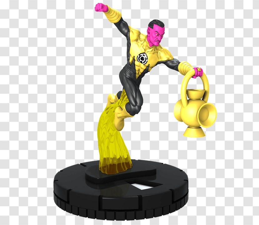 HeroClix Sinestro Green Lantern Corps Figurine Batman Transparent PNG