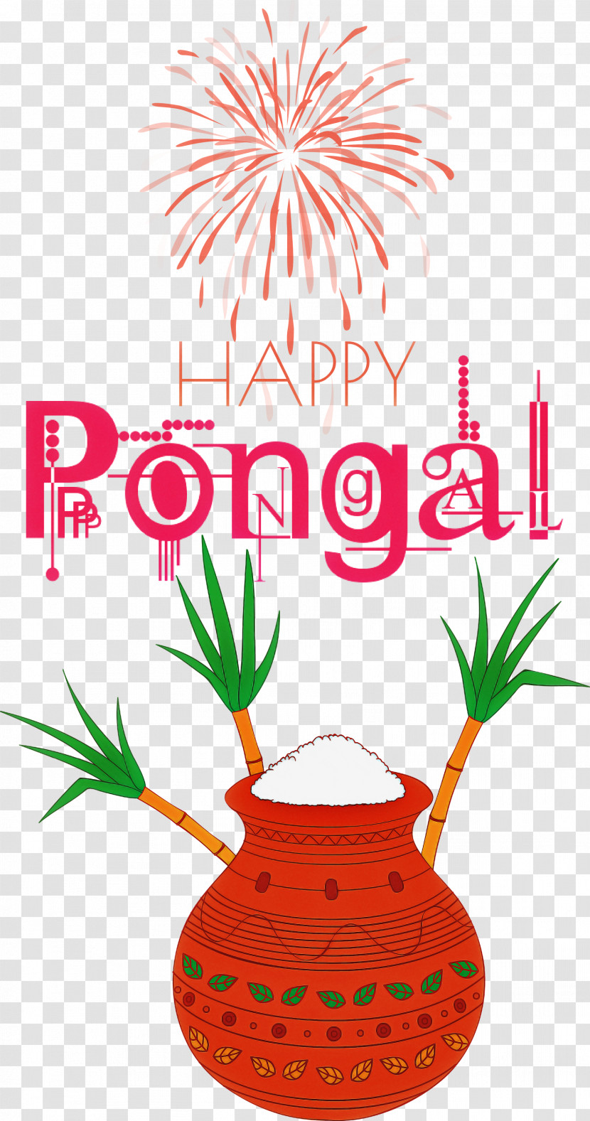 Pongal Happy Pongal Transparent PNG