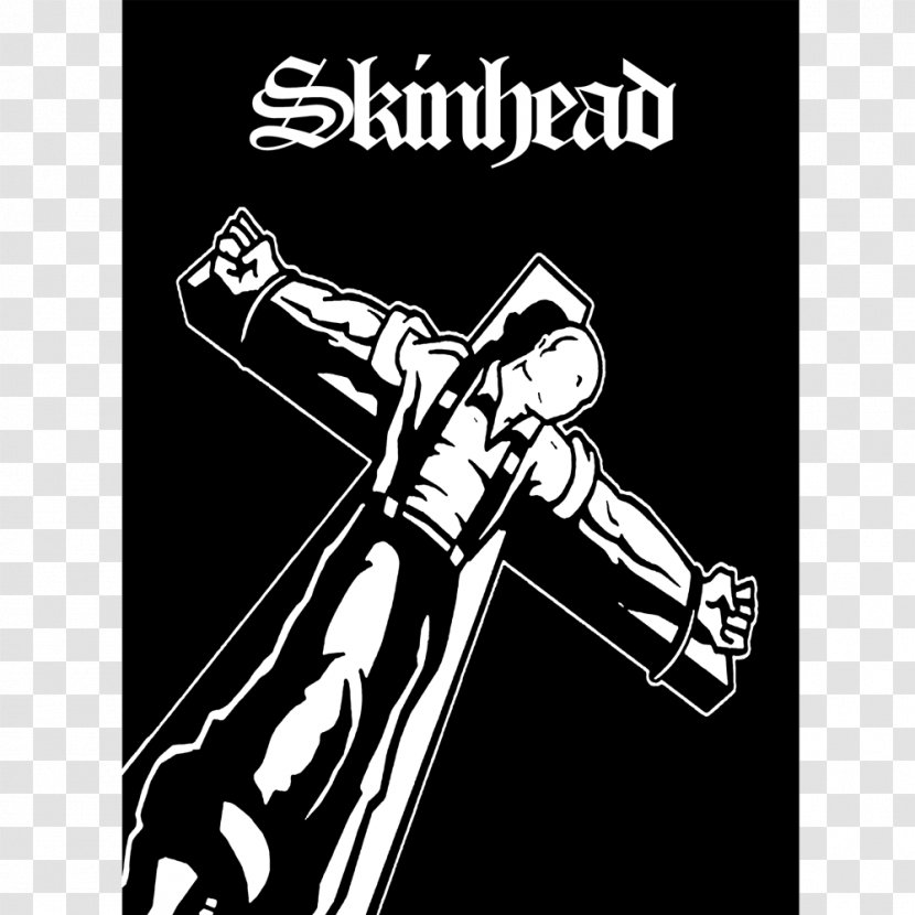 Trojan Skinhead Oi! Rude Boy Symbol - Crucified Transparent PNG