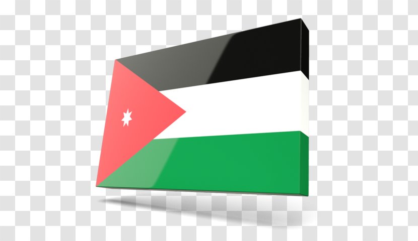 Rectangle Brand - Flag Of Jordan Transparent PNG