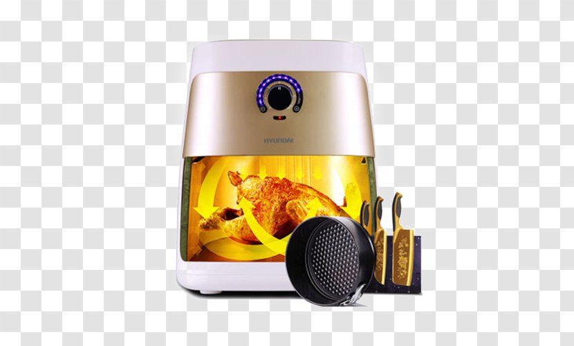 French Fries Deep Frying Fryer Stock Pot Home Appliance - Small - Korea Oil-free Air Machine Transparent PNG
