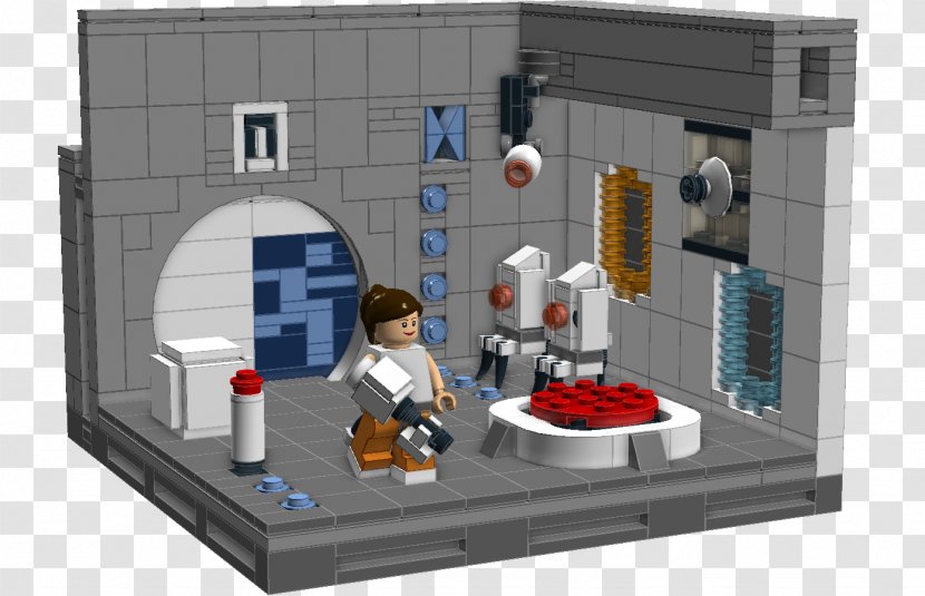 Portal 2 Lego Dimensions Ideas - Glados Transparent PNG
