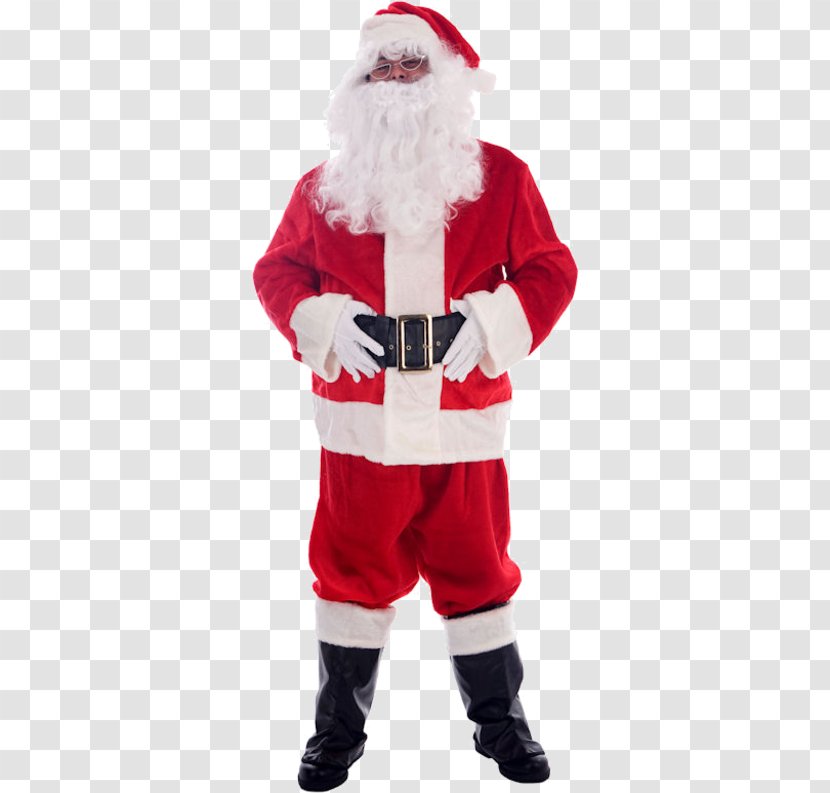 Santa Claus Feestkleding 365 Costume Christmas Dress - Outfit Transparent PNG