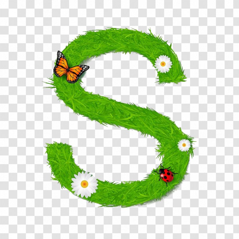 Environmentally Friendly Letter S - Plant - Christmas Tree Transparent PNG