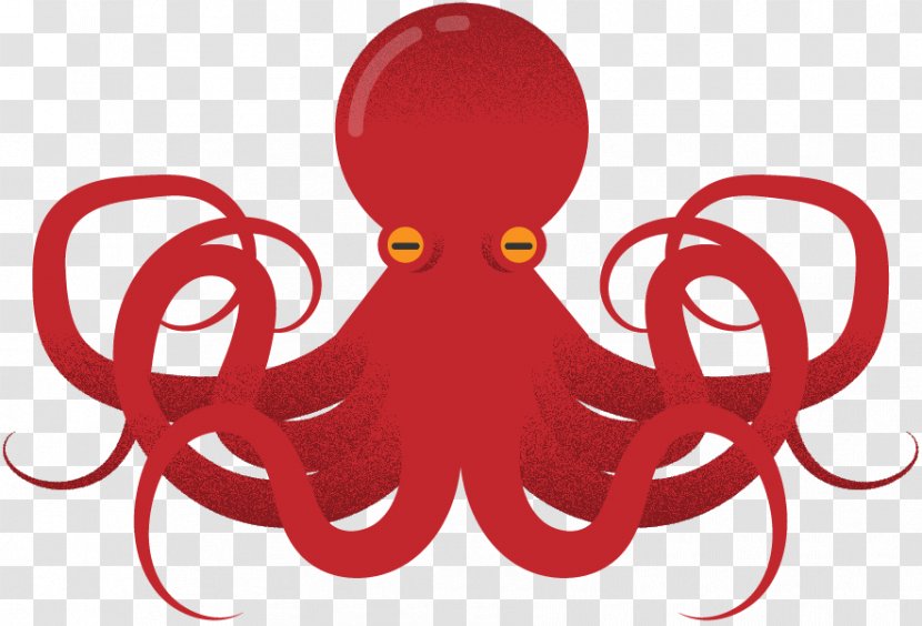 Octopus Clip Art - Watercolor - Design Transparent PNG