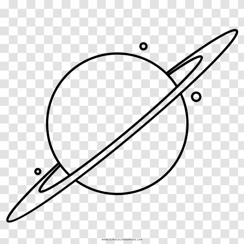 Saturn Drawing Coloring Book Planet Solar System - Star Transparent PNG