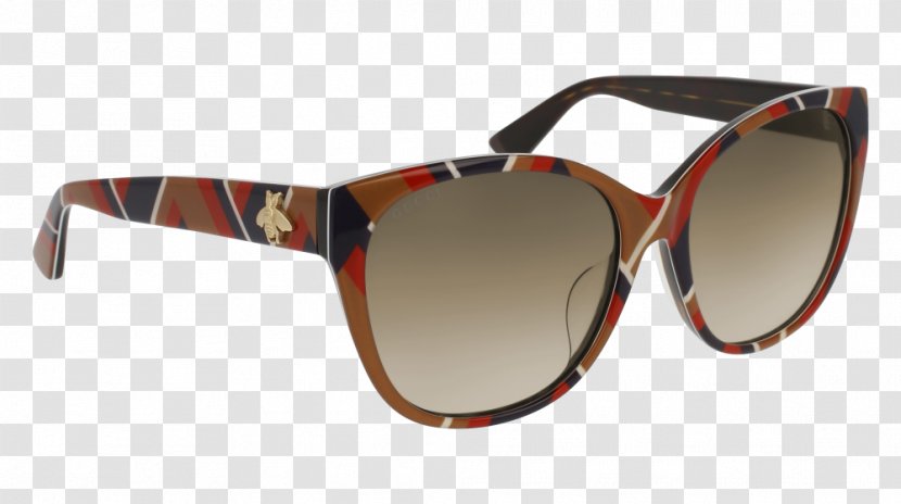 Gucci GG0034S Fashion Ray-Ban Erika Color Mix Sunglasses - Design Transparent PNG