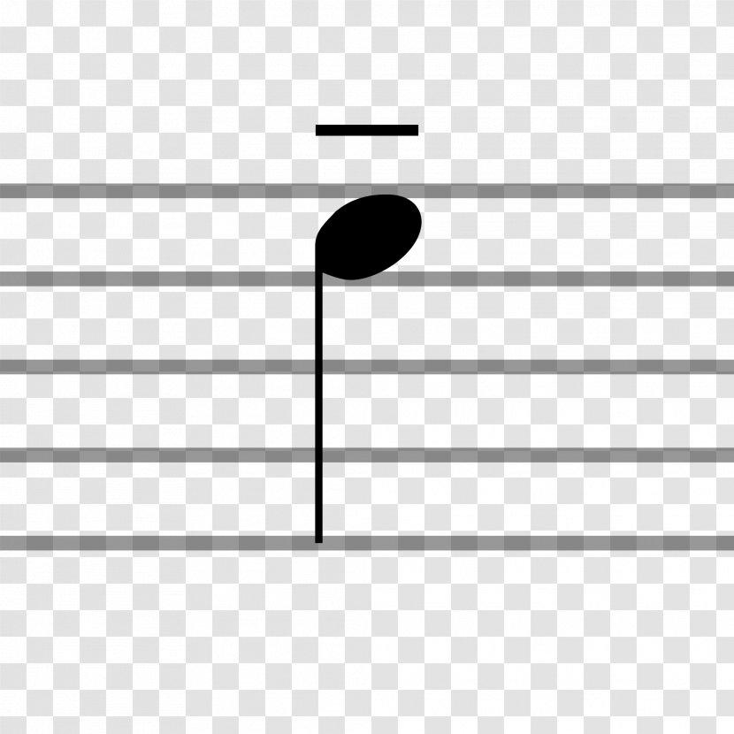 Tenuto Musical Notation Note Articulation - Frame - Type Transparent PNG