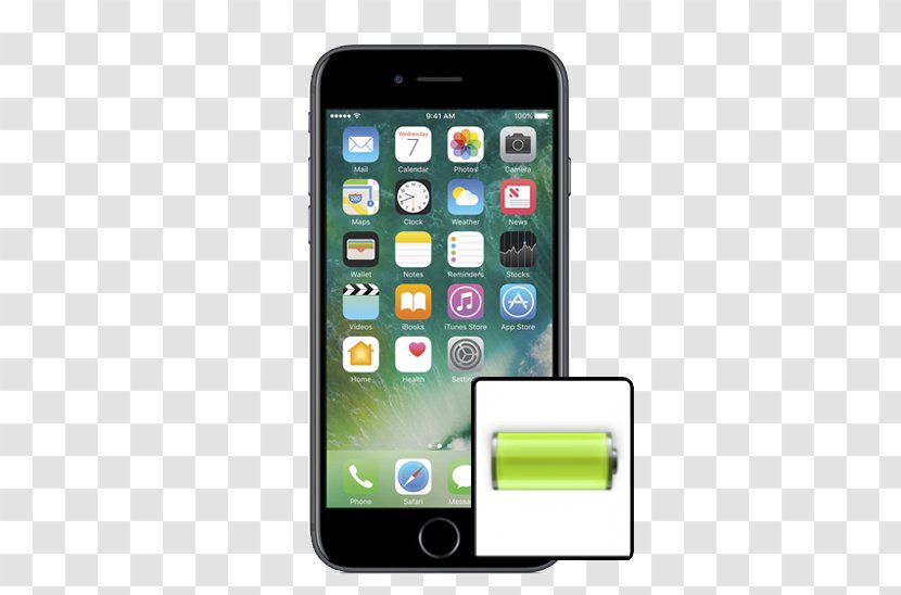 Apple IPhone 7 Smartphone 4G GSM - Unlocked - Iphone Battery Transparent PNG