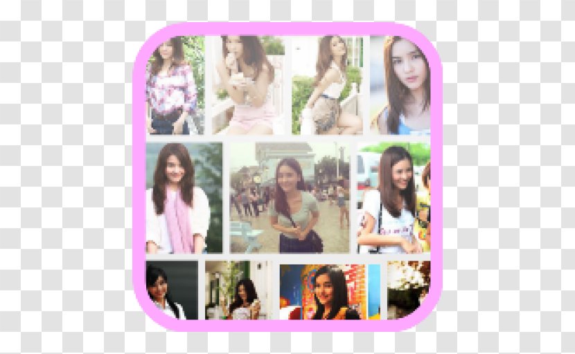 Collage Pink M Sushar Manaying Transparent PNG