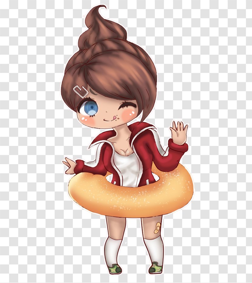 Dunkin' Donuts Fan Art Post - Watercolor - Aoi Asahina Transparent PNG