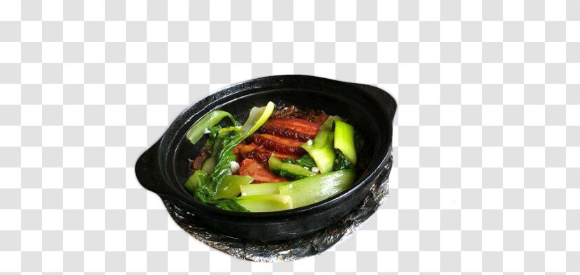 Bibimbap Vegetarian Cuisine Pilaf Asian - Fish - Stone Pot Foil Transparent PNG