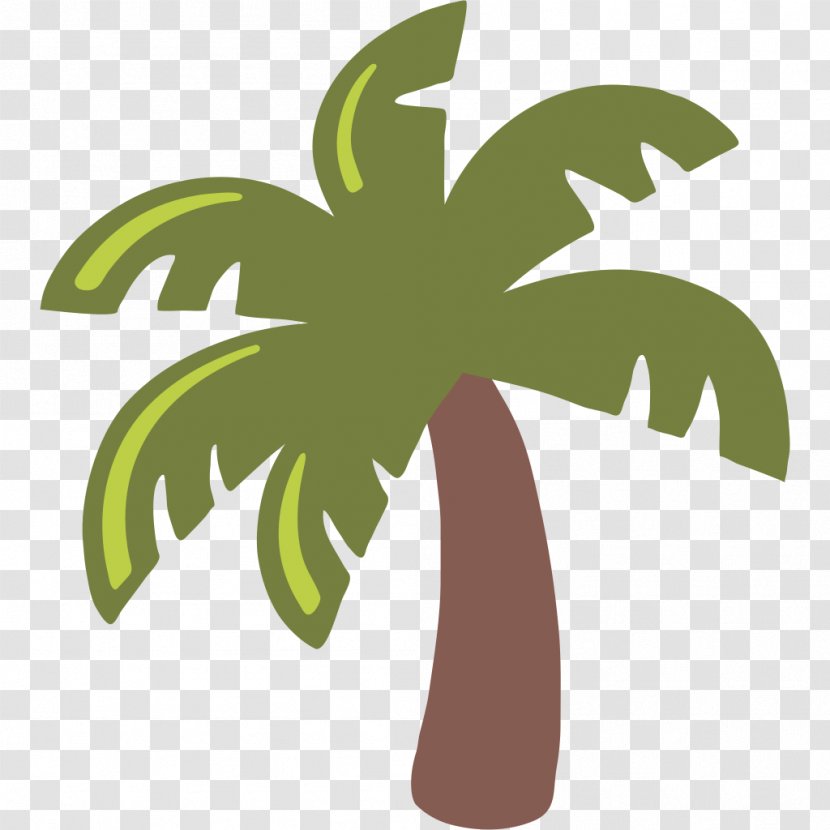 Emojipedia Noto Fonts IPhone Email - Flowering Plant - Coconut Tree Transparent PNG