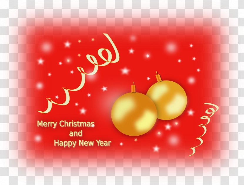 Christmas Card Greeting & Note Cards New Year - 2016 Transparent PNG