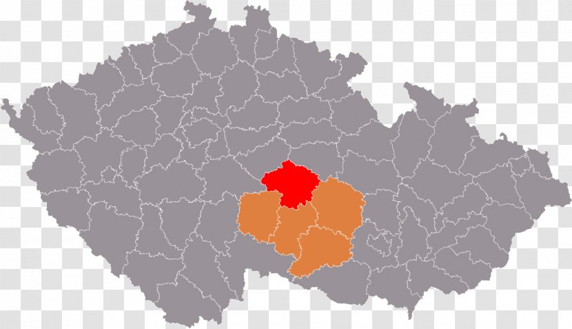Třebíč Blansko District - Map - Czech Transparent PNG