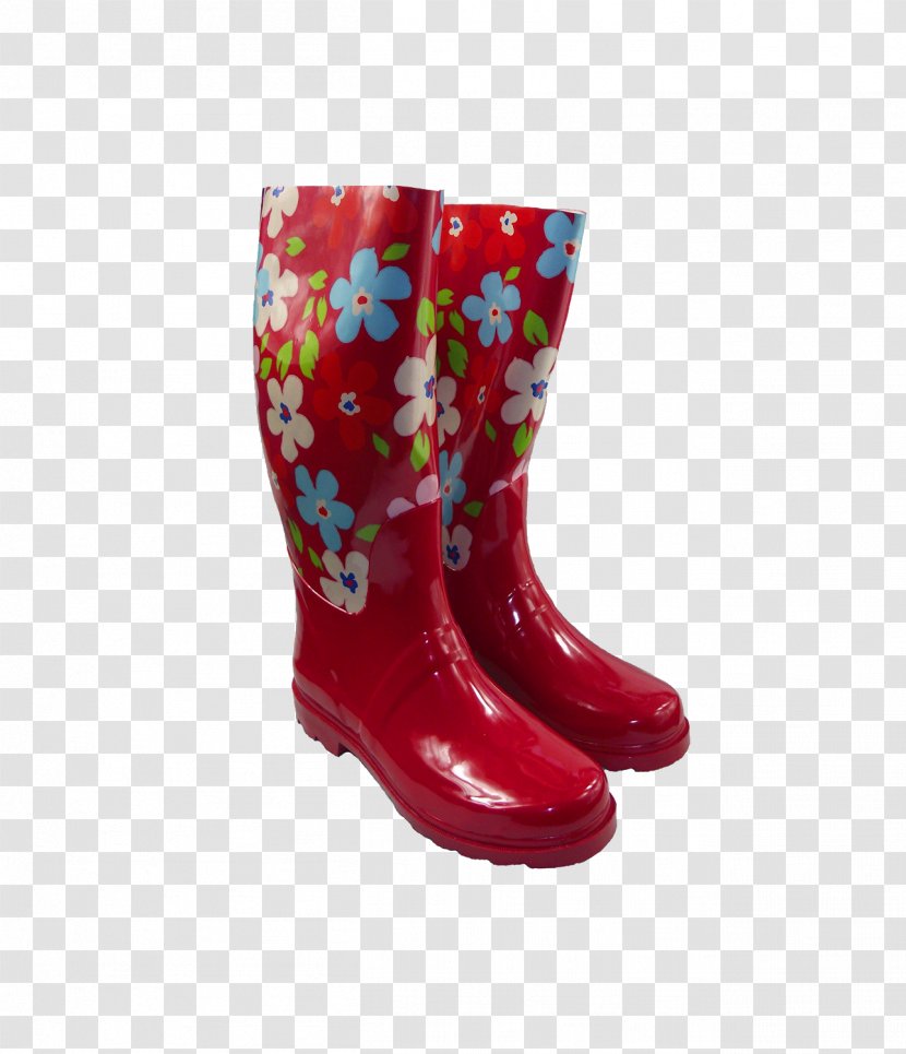 Wellington Boot Rain Red - Big Boots Transparent PNG