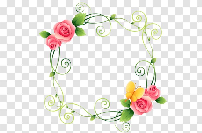 Rose - Flower Arranging - Border Transparent PNG