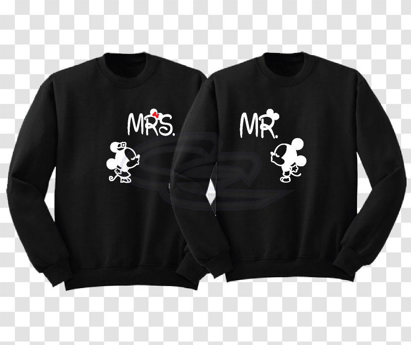 T-shirt Sleeve Mickey Mouse Hoodie Minnie - Clothing Transparent PNG