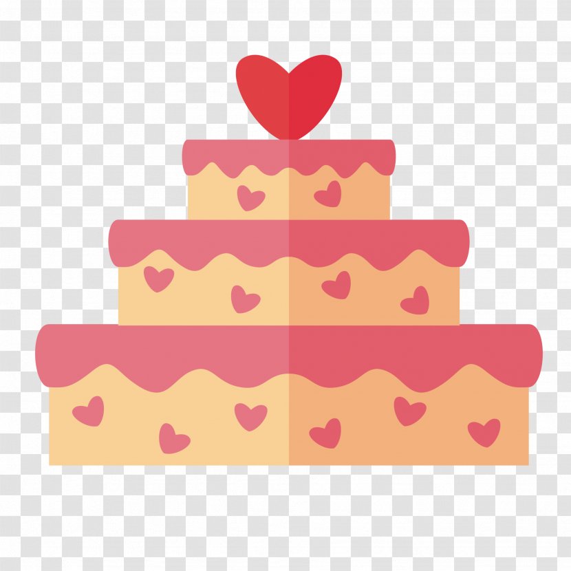 Wedding Cake Layer - Birthday - Vector Transparent PNG